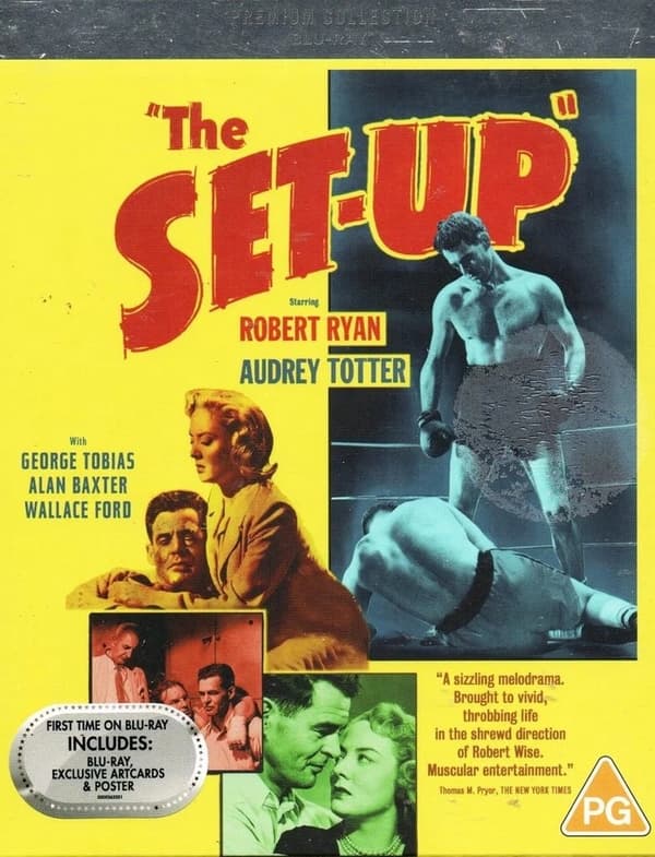 THE SETUP (1949) PREMIUM COLLECTION BLU RAY ROBERT RYAN Brand New