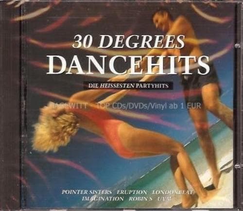 30 Degrees Dance Hits/New Book CD Pre-Owned