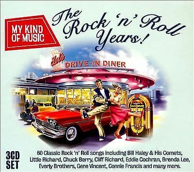 Various Artists : The Rock 'N' Roll Years CD Box Set 3 discs (2011) Pre-Owned