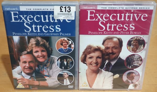 Executive Stress Komplet Sæson 1 & 2 DVD Boks