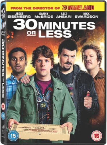 30 Minutes Or Less DVD (2012) Jesse Eisenberg, Fleischer (DIR) Cert 15 Pre-Owned Region 2