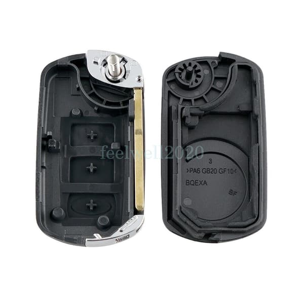 3 Button Key Shell Case For Land Rover Range Rover Vouge Sport 2006 2007 2008