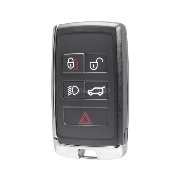 5 Button Remote Key Fob Shell Case + Blade For Jaguar E-Pace 2017 2018 2019 2020