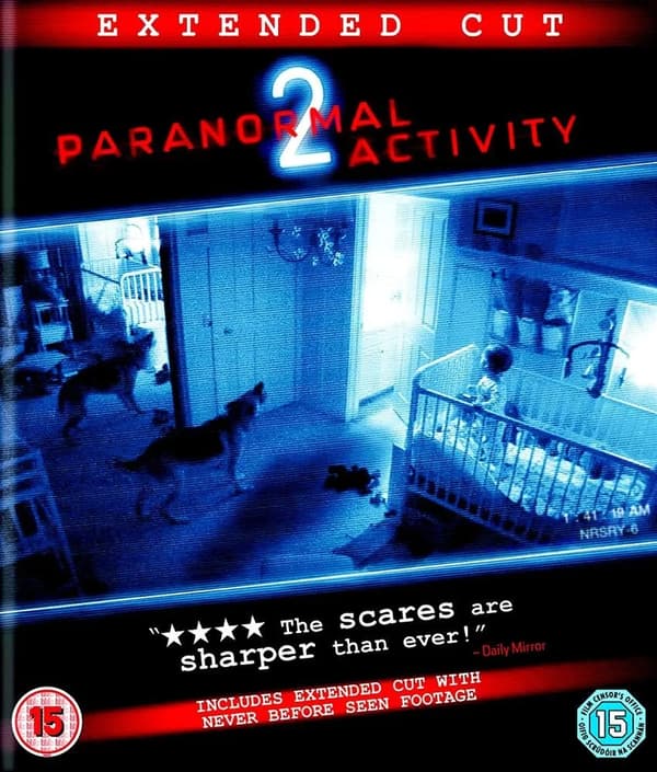 Paranormal Activity 2 Extended Cut BluRay Brand New