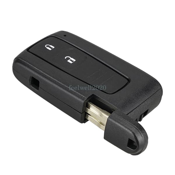 Replacement 2 Button Key Case For Toyota Corolla Verso Prius Remote Fob Shell UK