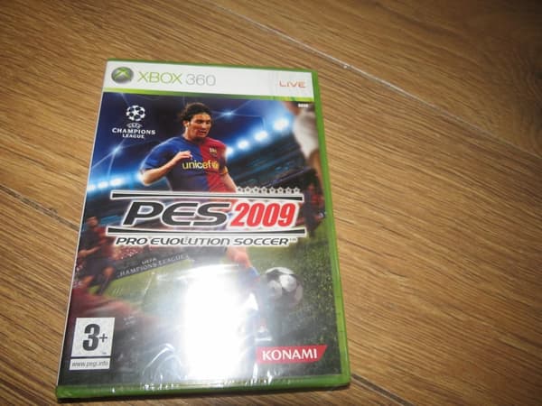 Pro Evolution Soccer 2009 (Xbox 360) Brand New