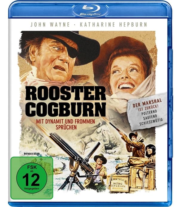 Rooster Cogburn Mit Dynamit und frommen SprÃ¼chen (Bluray) Brand New