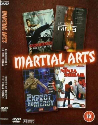 Kickboxer 3, Lethal Ninja, Expect No Mercy & Ninja Squad DVD