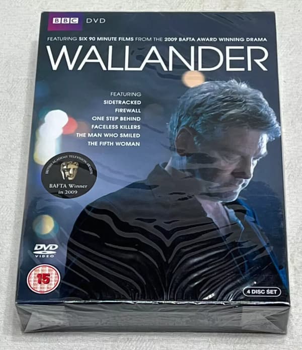 WALLANDER: Komplet Serie 1 & 2 DVD Boksæt