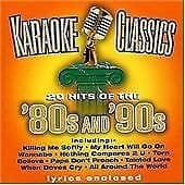 Karaoke Classics: 80's and 90's CD (2003) Pre-Owned