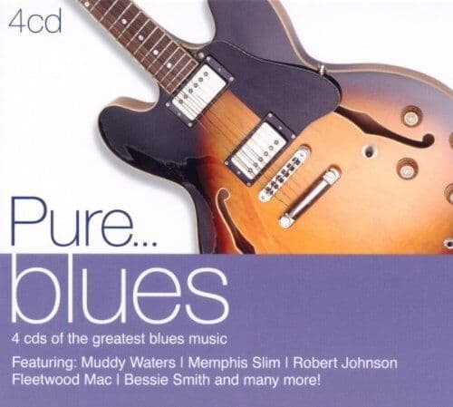 Various Artists : Pure... Blues CD Box Set 4 discs (2011) Pre-Owned