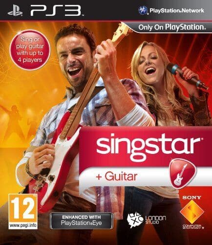 SingStar Guitar - PlayStation Eye Enhanced (PS3) - Game IKVG Fast Pre-Owned
