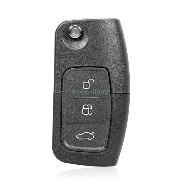 3 Button Flip Key Fob Case For Ford Galaxy S-Max 2008 2009 2010 2011 2012 2013