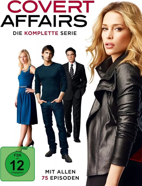 Covert Affairs: Komplet Serie 1-5 DVD Samling
