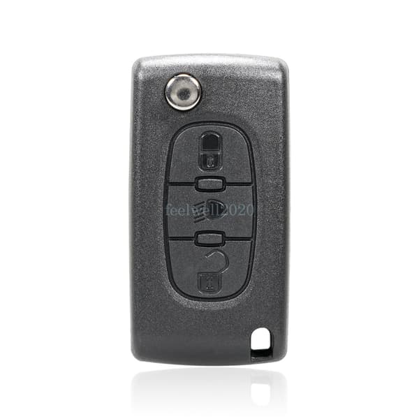 Key Case For Citroen C4 2004 2005 2006 2007 2008 2009 2010 3 Buttons Remote Fob