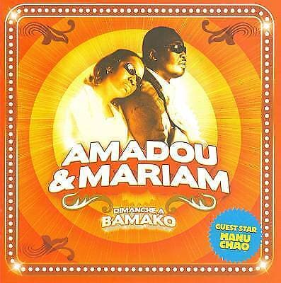 Amadou & Mariam : Dimanche a Bamako CD (2010) Pre-Owned
