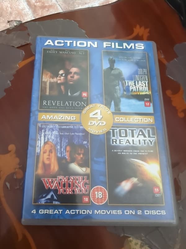 4 Toimintaelokuvaa DVD (2003)