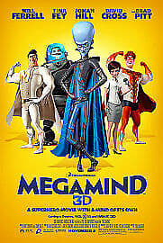 Megamind DVD (2011) Tom McGrath Cert PG Pre-Owned Region 2