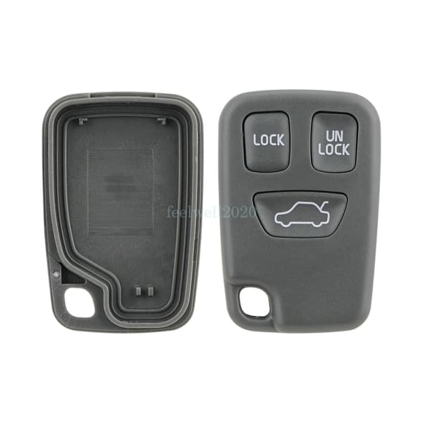 Replacement For Volvo S40 V40 S70 C70 V70 3 Button Car Remote Key Fob Case Shell