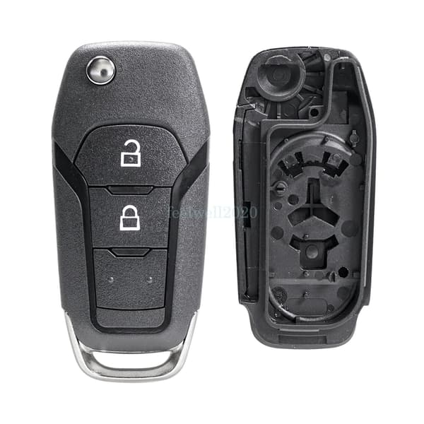 For Ford Ranger T6 2 Button Remote Key Shell Fob Blade 2015 2016 2017 2018 2019