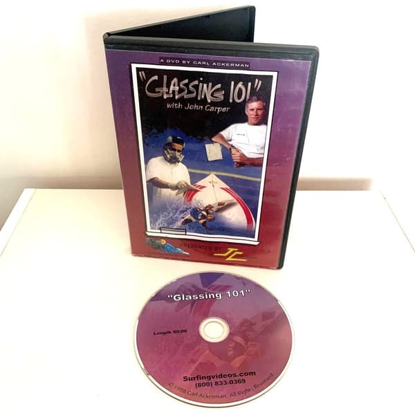 GLASSING 101 - John Carper Surfbræt Shaper / Surfing DVD