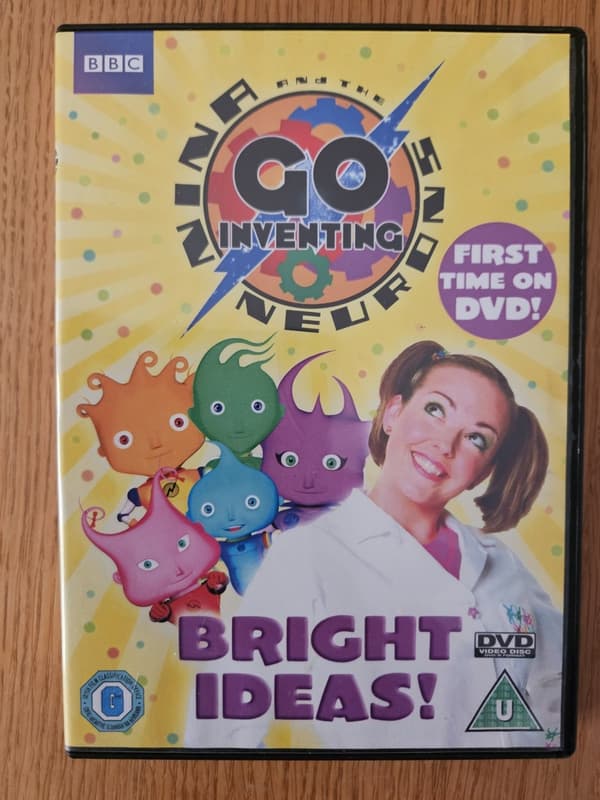 Nina og Neuronene: Lyse Idéer - Barne-DVD (8 episoder)