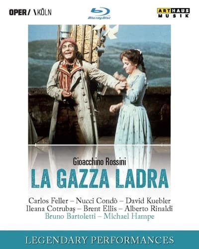 La Gazza Ladra: Cologne Opera (Bartoletti) DVD (2016) Michael Hampe cert E Brand New