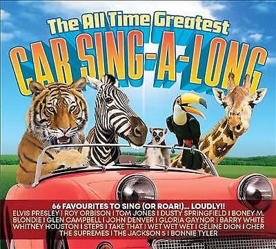 Various Artists : The All Time Greatest Car Sing-a-long CD Box Set 3 discs Pre-Owned