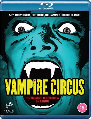 Vampire Circus Blu-ray (2024) Adrienne Corri, Young (DIR) cert 15 Brand New