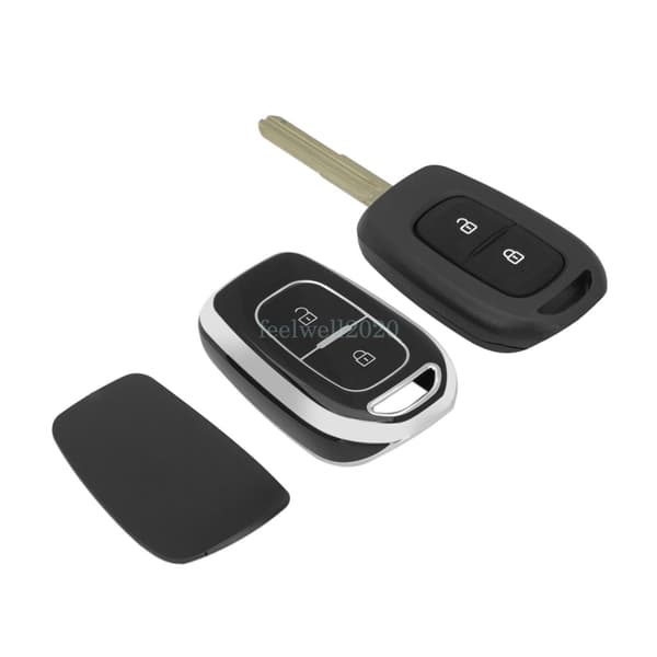 For Renault Dacia kwid Sandero Trafic Shell 2Button TPU Key Cover Case Fob Shell