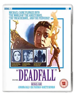 Deadfall DVD (2018) – Thriller med Michael Caine, 2 plater