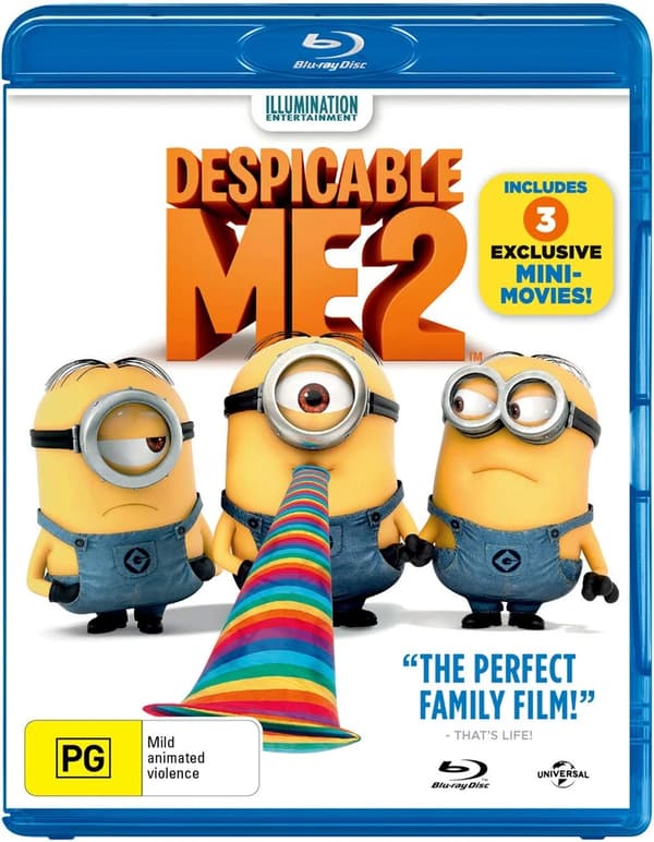 Despicable Me 2 (Bluray) Brand New