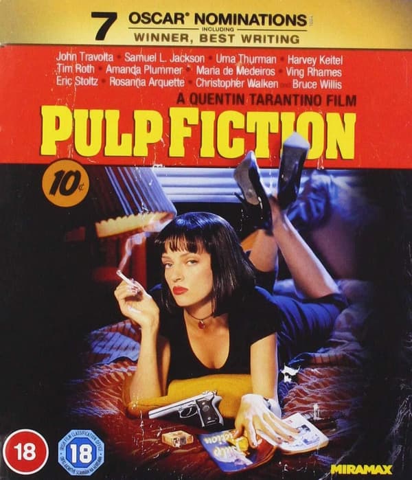 Pulp Fiction BD [Bluray] [2020] Brand New