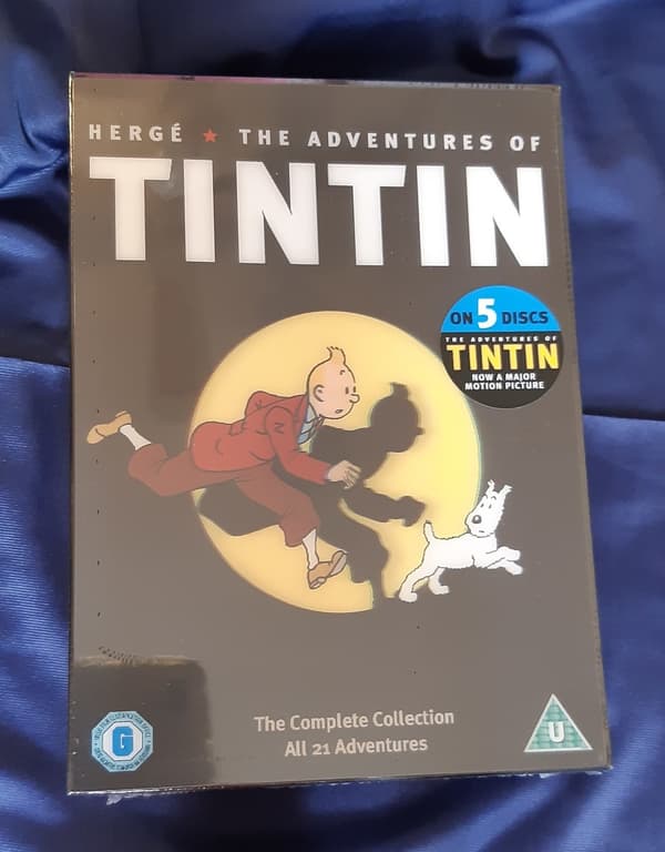 Tintins Eventyr Box Set DVD