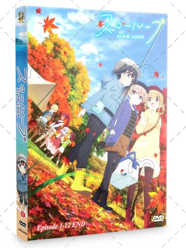 Slow Loop - Komplett TV-serie Anime (Engelsk undertext) DVD
