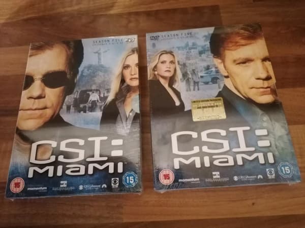 CSI: Miami - Hela Serien (Säsong 1-5) DVD-box