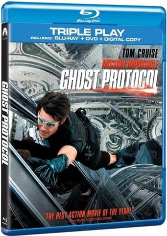 Mission Impossible: Ghost Protocol (12) 2011 BR+DVD Bluray Brand New