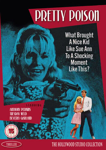 Pretty Poison DVD (2013) Anthony Perkins, Black (DIR) Cert 15 Pre-Owned Region 2