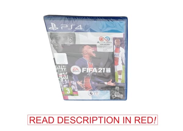 FIFA 21 PS4/ cellophane tear Brand New