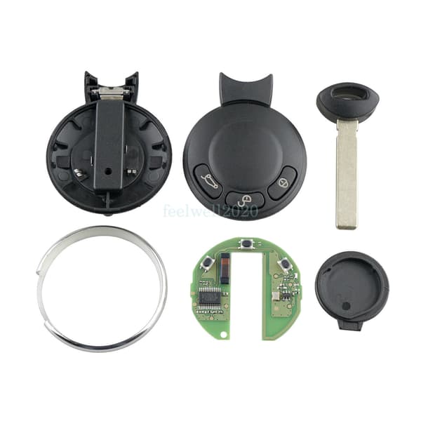 3 Button Smart Remote Key Keyless Entry Fob 868MHz For BMW Mini Cooper 2007-2014