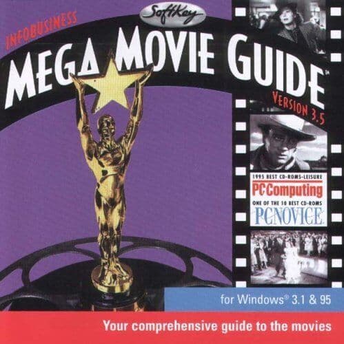 Windows 95 : Mega Movie Guide 3.5 VideoGames Pre-Owned