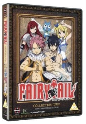 Fairy Tail: Kokoelma 2 DVD (2013) – 4 levyä