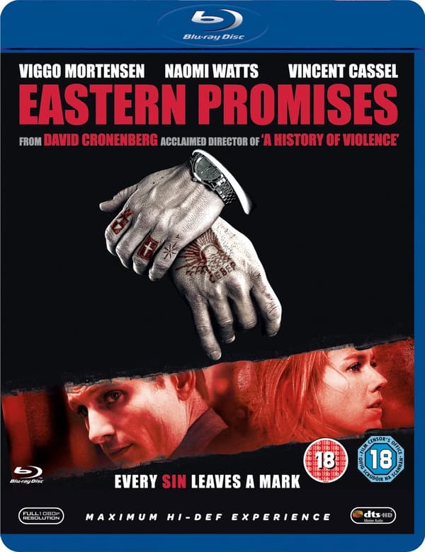 Eastern Promises (Bluray) Brand New