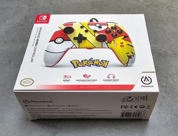PowerA Enhanced Wired Controller for Nintendo Switch PokÃ©mon Pikachu Brand New