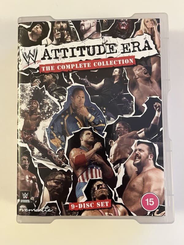 WWE Attitude Era: The Complete Collection – DVD Boxset