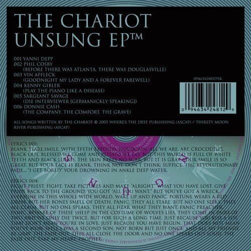 The Chariot : Unsung (Ep) CD Pre-Owned