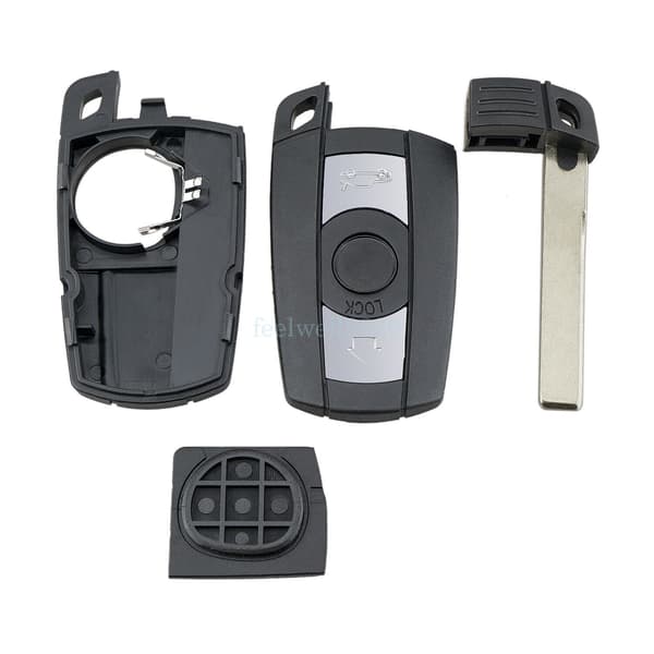 3 Buttons Keyless Remote Key Fob Case For BMW 1 3 5 7 Series E90 E92 E93 E60 E61