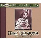 Hank Thompson : A Proper Introduction To... CD (2004) Pre-Owned