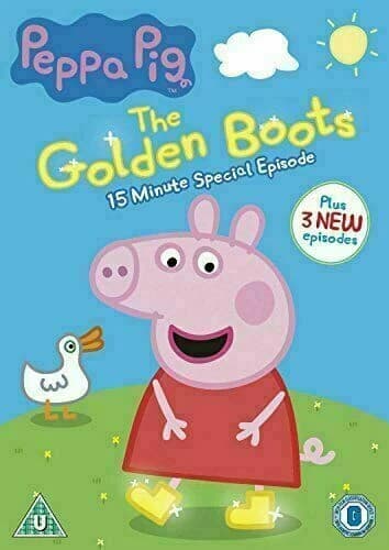 Peppa Pig: De Gylne Støvlene [DVD]