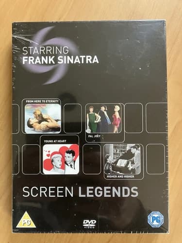 Screen Legends Frank Sinatra 4-DVD Bokssett